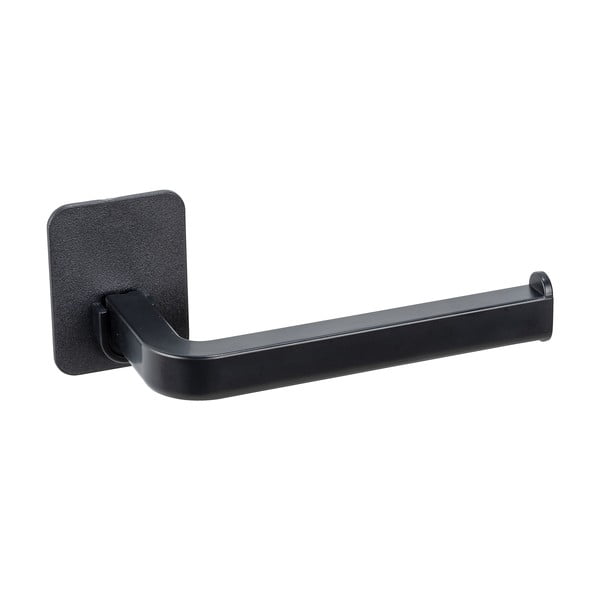 Черен пластмасов държач за тоалетна хартия без пробиване Parma – Allstar-image-1