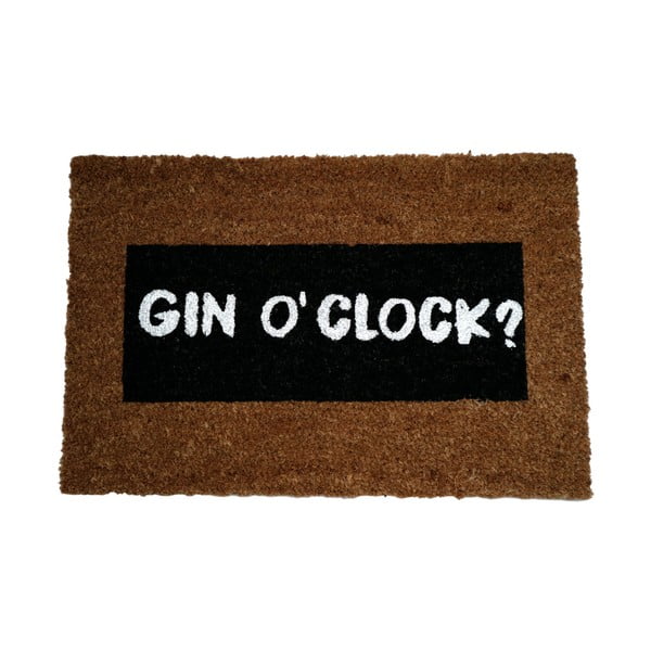 Рогозка от естествени влакна с блясък, 40 x 60 cm Gin O'Clock - Artsy Doormats