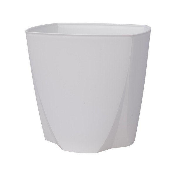 Бяла саксия Camay, ø 30 cm - Plastia