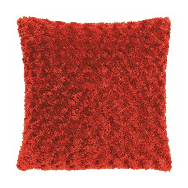 Червена възглавница Curl, 45 x 45 cm - Tiseco Home Studio