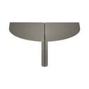 Сив стоманен стенен рафт 30 cm Oru – Blomus