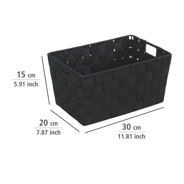 Черна кошница , 20 x 30 cm Adria - Wenko-image-1