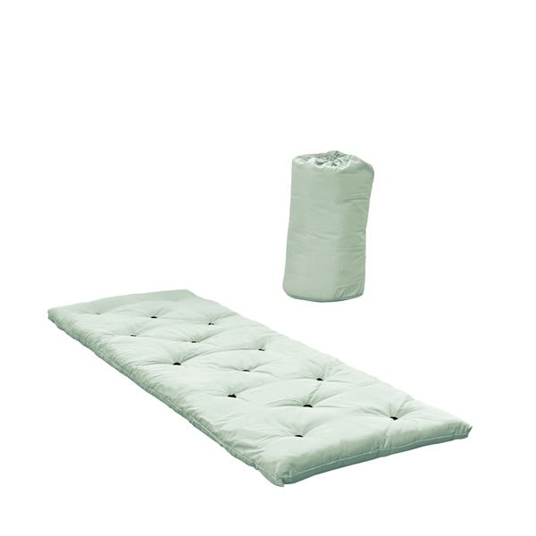 Зелено-тюркоазен матрак за футон 70x190 cm Bed in a Bag Mint - Karup Design
