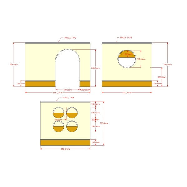 Детска завеса за легло Forrest – Vipack-image-3