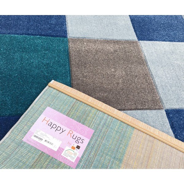 Modrý dětský koberec Happy Rugs Patchwork, 120 x 180 cm-image-3