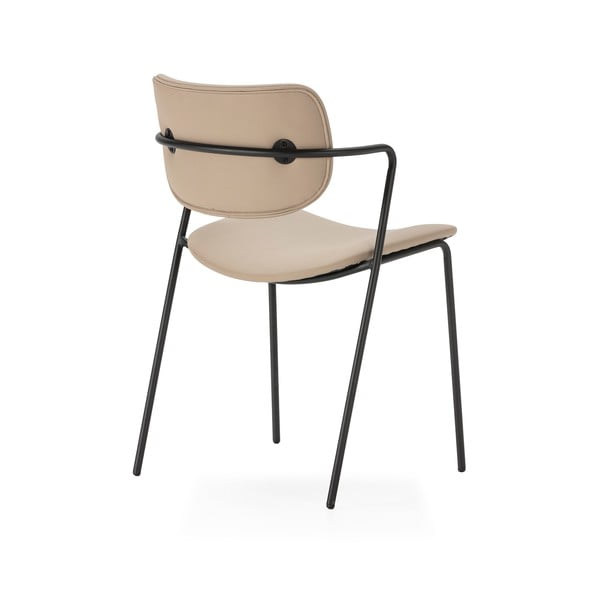 Бежови трапезни столове в комплект от 2 бр. Maika – Marckeric-image-4