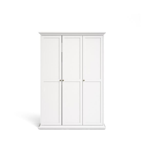 Бял гардероб 139x201 cm Paris - Tvilum