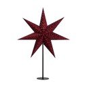 Светлинна украса в цвят бордо с коледен мотив ø 45 cm Clara - Markslöjd