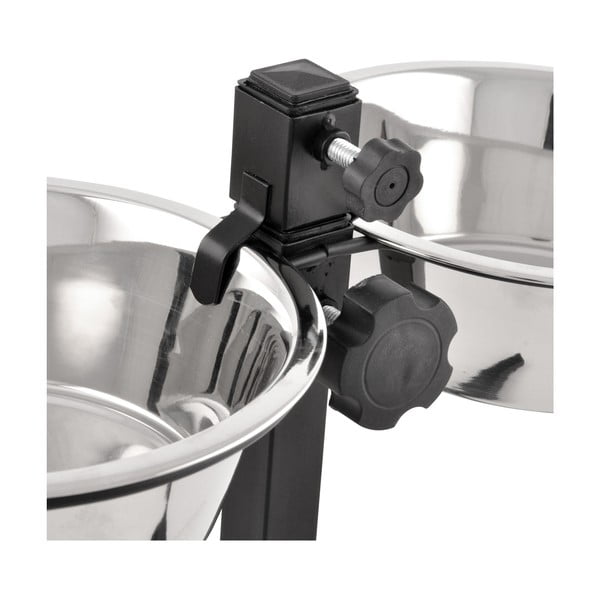 Комплект купички с основа за куче от неръждаема стомана – Love Story-image-3