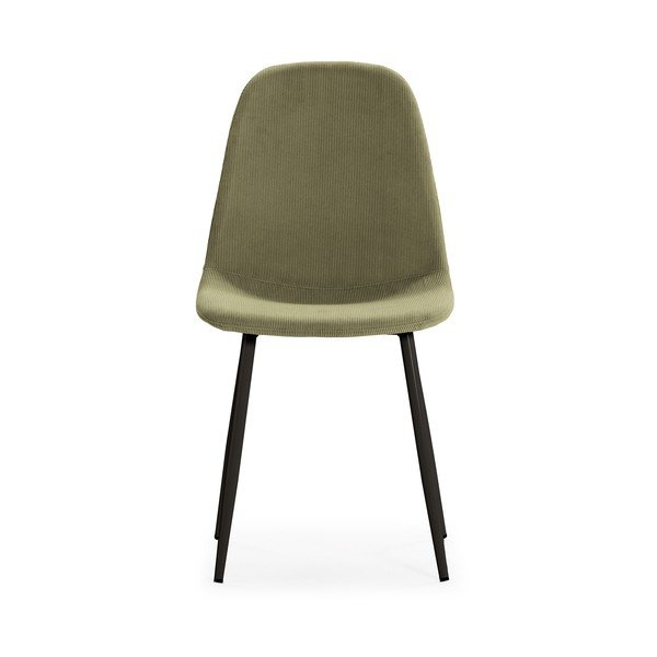 Зелени тапицирани трапезни столове в комплект 4 бр. Minka – Marckeric-image-4