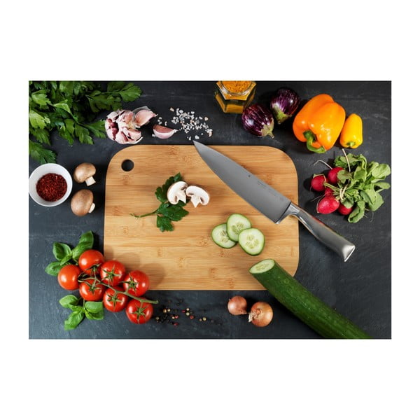 Дъска за рязане, изработена от бамбуково дърво, 33 x 25 cm - Wenko-image-3