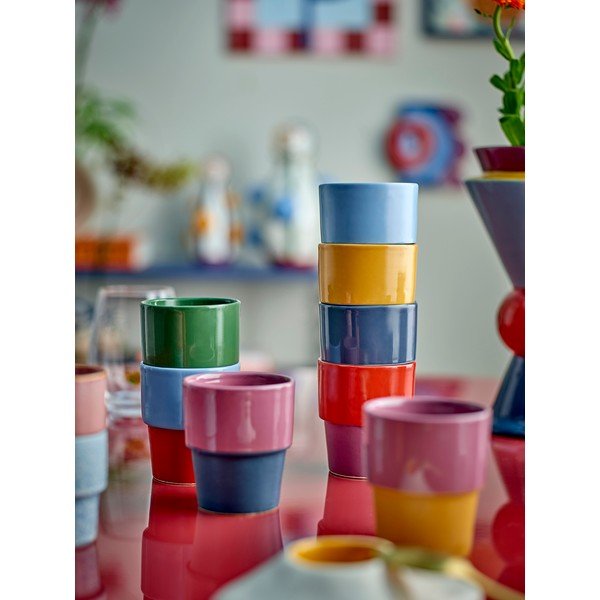 Глинени чаши в комплект 4 бр. за капучино 150 ml Ewan – Bloomingville-image-3