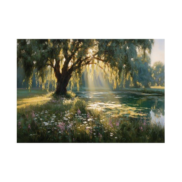 Картина 113x85 cm Sunlit Willow – Styler