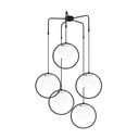 Черно метално висящо осветително тяло Opviq lights Satyros - Opviq lights