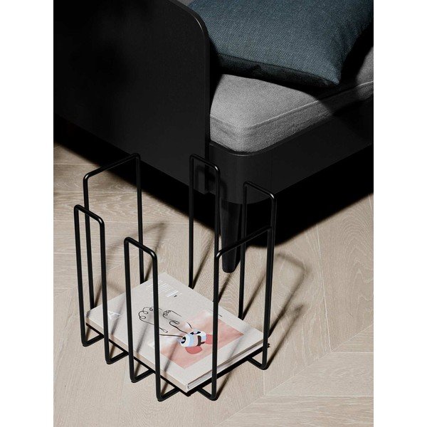 Черна стойка за списания Магазини - Blomus-image-1