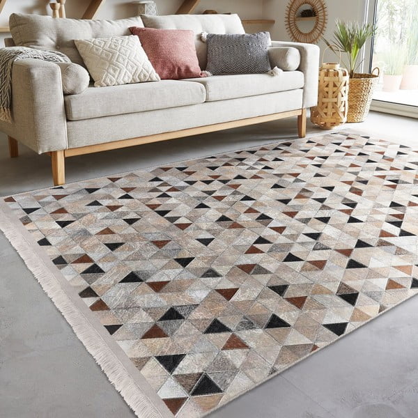 Сиво-бежов килим 160x230 cm - Mila Home-image-1