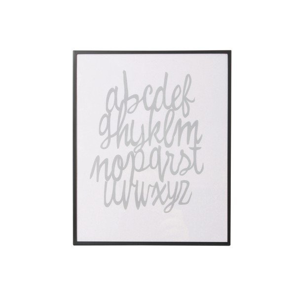 Černý rám PT LIVING Slim, 20 x 25 cm