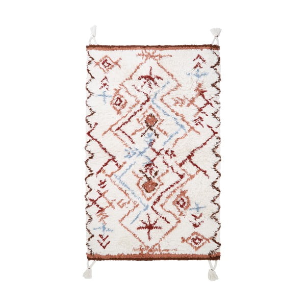 Червен и кремав детски килим 100x160 cm Karmen – Nattiot