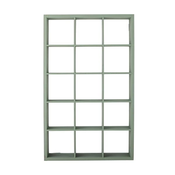 Светлозелен рафт от елхово дърво 67 cm Preston - Bloomingville-image-2