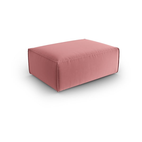 Розова кадифена табуретка Mackay – Cosmopolitan Design