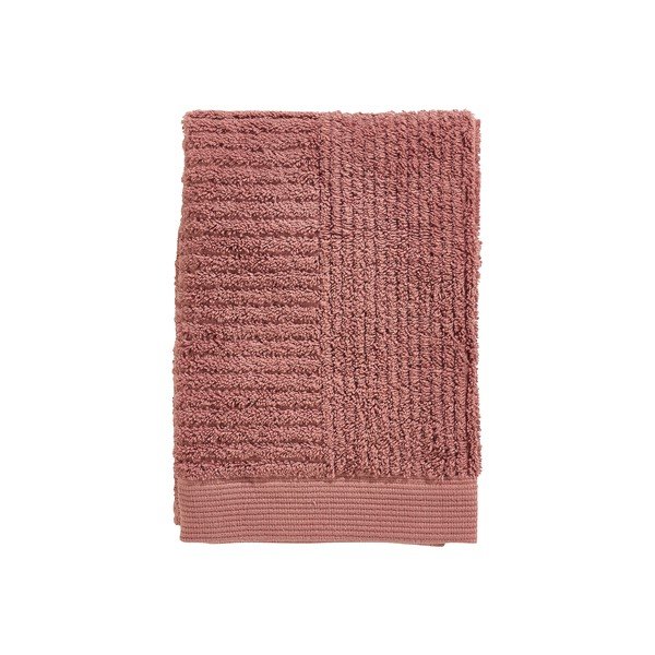 Теракотена памучна кърпа от тери 50x70 cm Classic – Zone