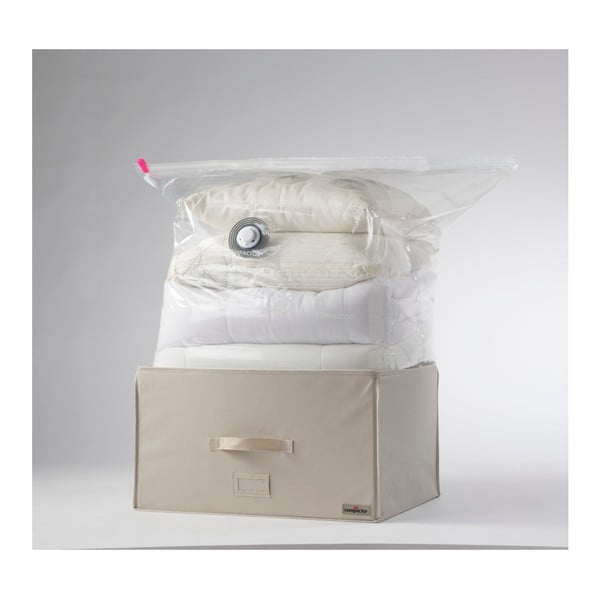 Светлобежова вакуумна кутия, дължина 55 cm Le Coffre - Compactor-image-3