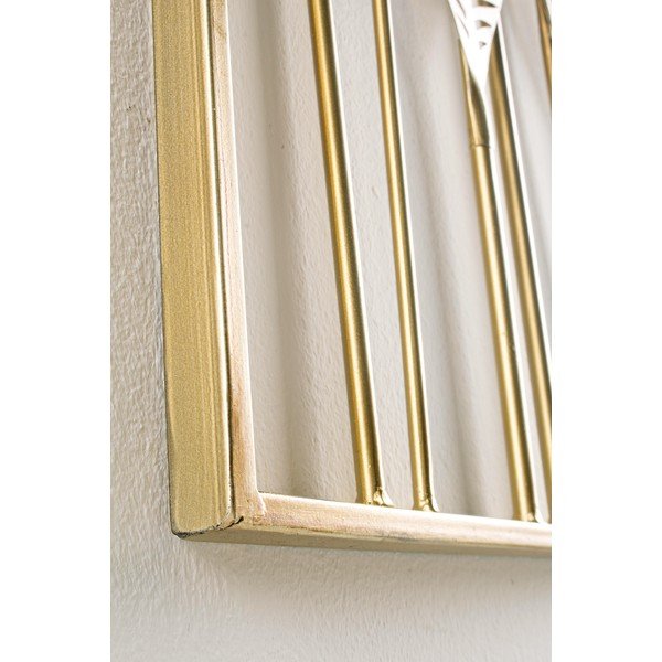 Метална декорация за стена 52,5x95 cm Adhira – Bizzotto-image-4