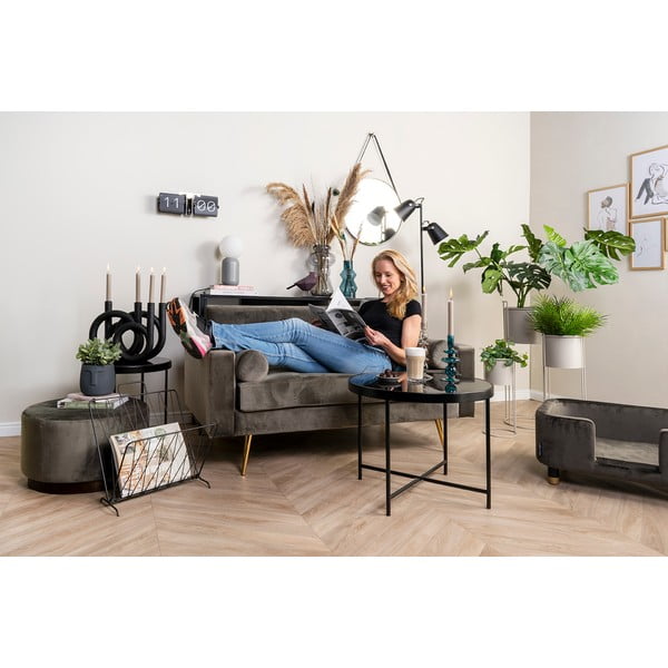 Ваза от кафяво стъкло, височина 35 cm Morgana - PT LIVING-image-1