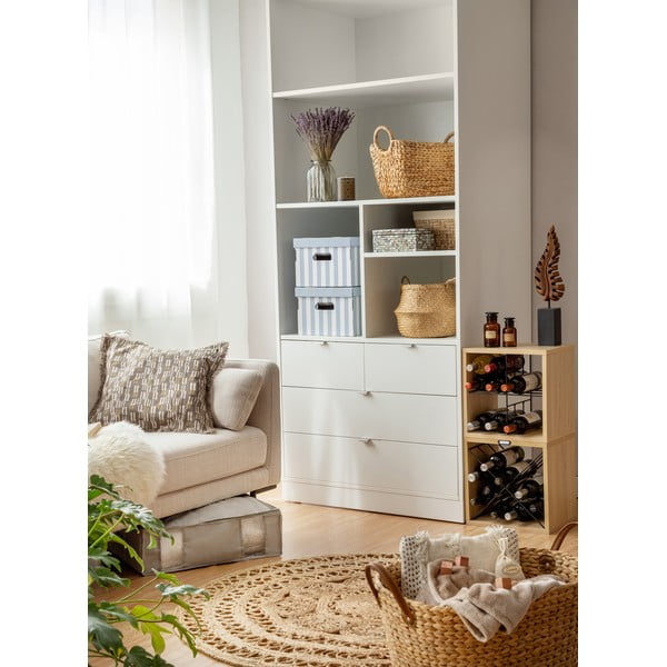 Кошница за съхранение от светла морска трева , ⌀ 35 cm - Compactor-image-3