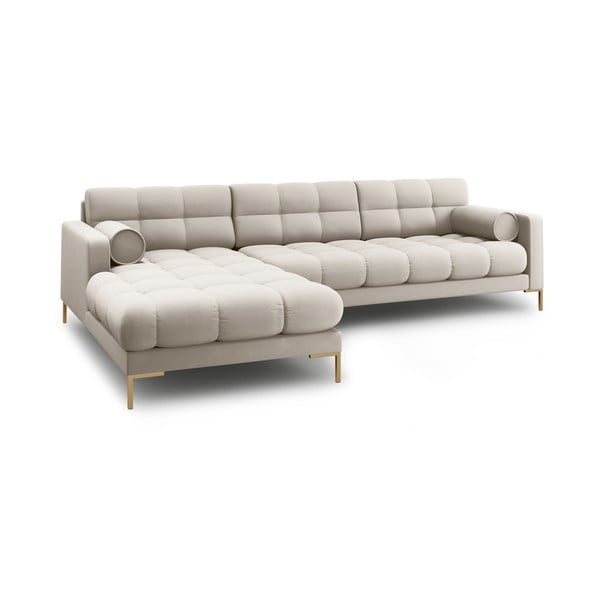 Бежов ъглов диван (ляв ъгъл) Bali – Cosmopolitan Design-image-4