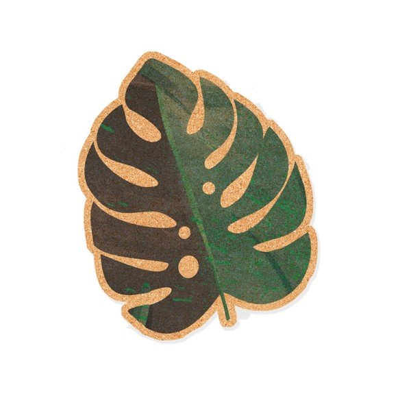 Коркова декоративна дъска за обяви Monstera Monstera Leave - Really Nice Things-image-1