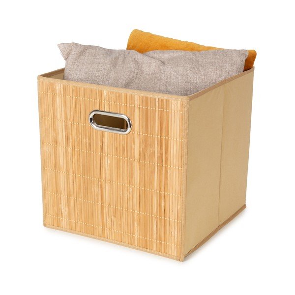 Бамбукова кошница за рафт 31x31x31 cm Anji – Compactor-image-4