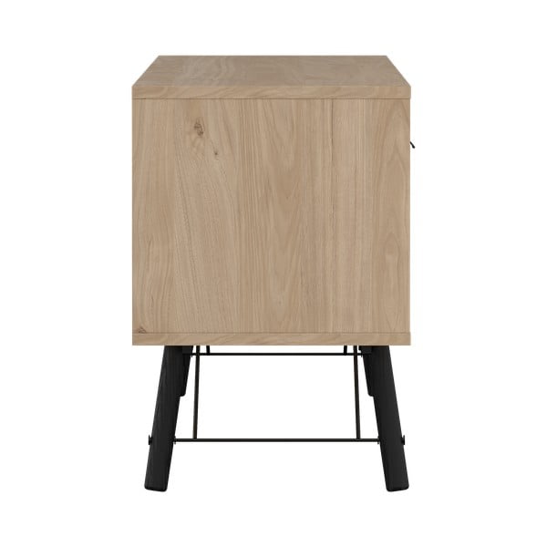 Маса за телевизор от дъбов декор в естествен цвят 150x60x40 cm Ry – Tvilum-image-3