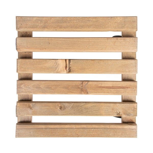 Дървена подвижна стойка за саксии (височина 8 cm) Indoor & Outdoor – Esschert Design-image-3