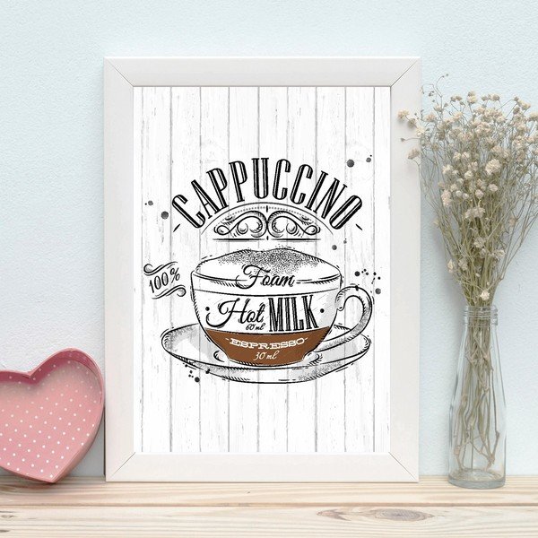 Картина 24x29 cm Cappuccino - Wallity-image-1