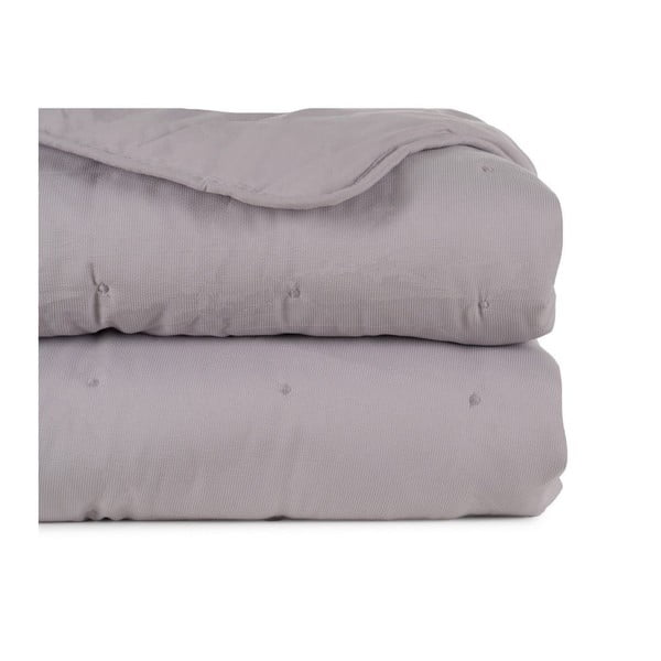Сиво капитонирано покривало за легло 180x260 cm – Ixia