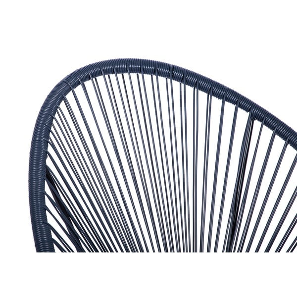 Син градински стол от изкуствен ратан Avocado - Bonami Selection-image-4