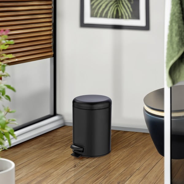 Черно кошче за отпадъци , 5 л Leman - Wenko-image-1