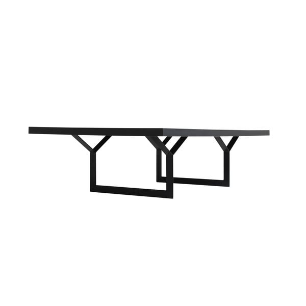 Černý konferenční stolek Custom Form Longo