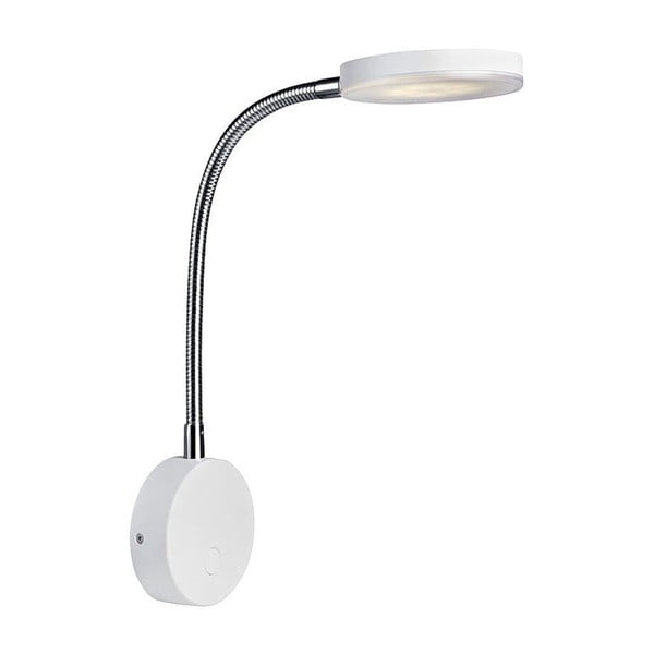 Бяла LED лампа за стена Flex - Markslöjd