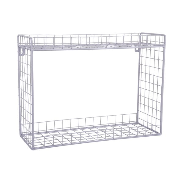 Лилав стоманен стенен рафт на няколко нива 40 cm Reja – PT LIVING-image-2