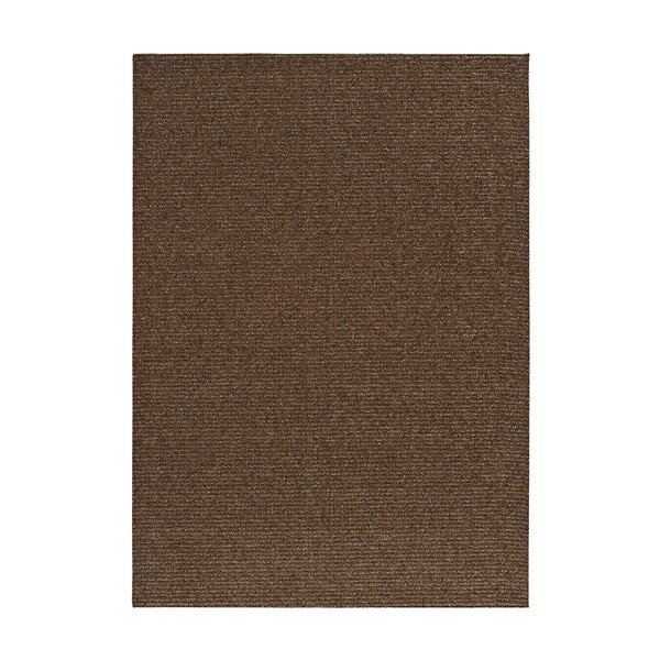 Тъмнокафяв килим 80x150 cm Lumen Liso – Universal