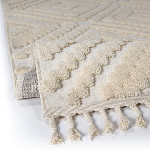 Кремав килим 133x190 cm Diomara – Flair Rugs-image-2