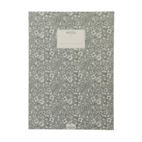 Тетрадка Nynne Hedge Green, 25 x 18 cm - A Simple Mess