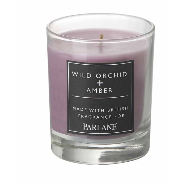 Свещ с аромат на орхидея и кехлибар, 40 часа горене - Parlane