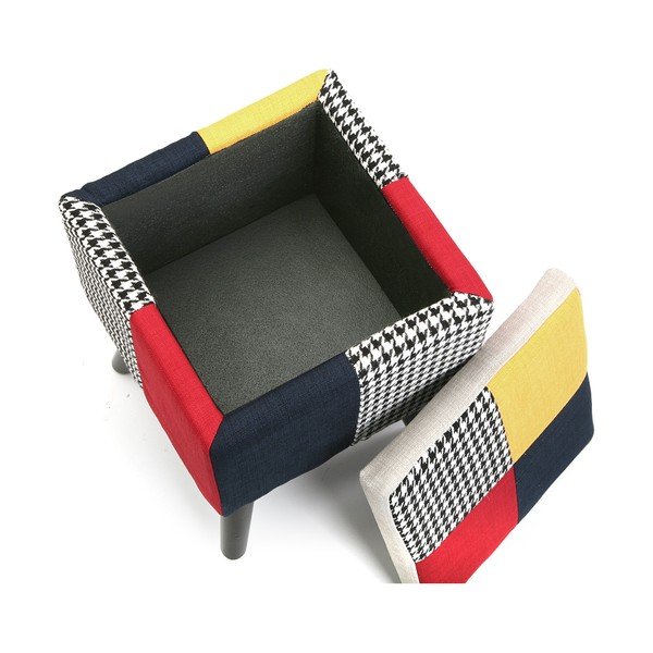 Taburetka Patchwork Square-image-2
