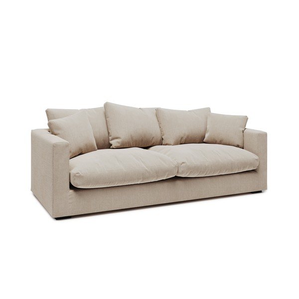 Кремав диван 220 cm Comfy - Scandic-image-1