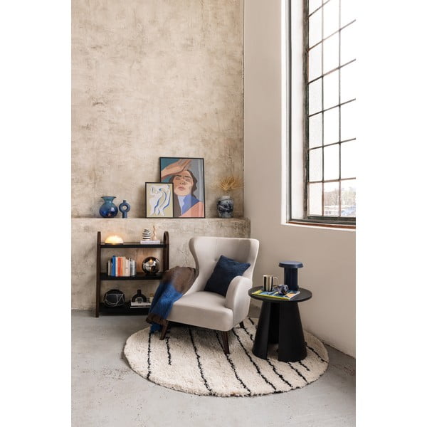 Бежов кръгъл килим ø 160 cm - Ragami-image-1