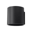 Черна стенна лампа Roda - Sollux