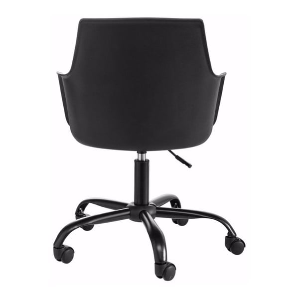 Černá nastavitelná kancelářská židle Støraa Leslie-image-4